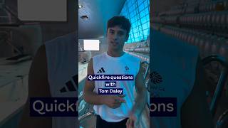 Tom Daleys Quickfire Questions 🤔 diving [upl. by Telfore]