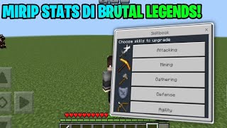 SHOWCASE Addon SkillCraft V3YANG MIRIP DENGAN SKILL STATS DI SERIES BRUTAL LEGENDS  MCPEBEDROCK [upl. by Yenffad837]