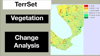 Compare NDVI Change Time Series Analysis [upl. by Airotkiv]