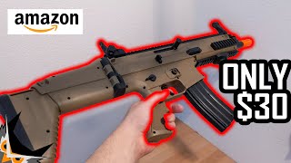 CHEAPEST 30 SCAR on AMAZON  FN ScarL Airsoft [upl. by Meletius]