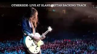 Otherside Slane Castle Guitar Backing Track [upl. by Andromache]