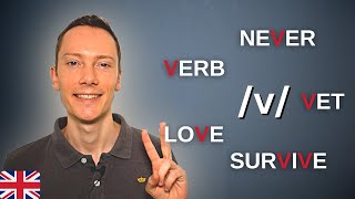 How to Pronounce the v Sound in British English [upl. by Adirem]