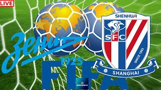 Zenit St Petersburg vs Shanghai International Club Friendly Soccer Live Game Cast amp Chat [upl. by Ehtylb155]