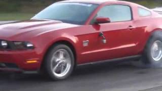 2012 Mustang GT Automatic Edelbrock EForce Supercharged Mustang Runs 10s [upl. by Nimajaneb]