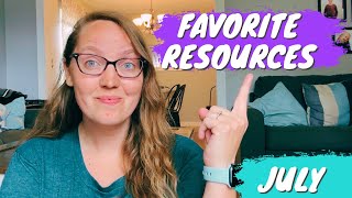 My Favorite Homeschool Resources For July [upl. by Oeniri166]