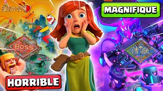 TOUS LES NOUVEAUX DÉCORS CHINOIS 😱 Clash Of Clans [upl. by Atarman]