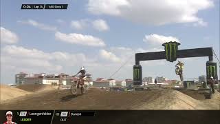 L Coenen vs Langenfelder battle for Race 1 Win  MXGP of Turkiye 2024 [upl. by Karub]