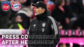 Press conference after FC Heidenheim vs FC Bayern  🇬🇧 [upl. by Yeltihw475]