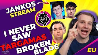 G2 Jankos NEVER Saw Flakked  BrokenBlade  Targamas CONFIRMED [upl. by Ativel]