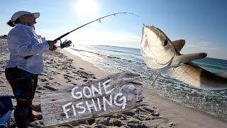 Catching those fish in Navarre Beach Florida part 1 [upl. by Nekciv124]