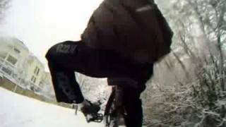 le meilleur pneu de vtt pour la neige cest le slick [upl. by Nortyad]