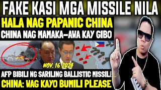 CHlNA TAK0T SA MlSSlLE NG PINAS PURO FAKE KASI YUNG SA KANILA KAYA TODO ALMA REACTION AND COMMENT [upl. by Manning715]