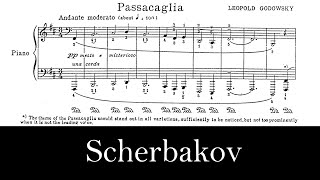 Leopold Godowsky  Passacaglia based on Schuberts quotUnfinishedquot Symphony [upl. by Leor783]