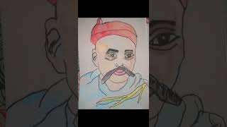 bal gangadhar tilak drawing shorts [upl. by Gord]