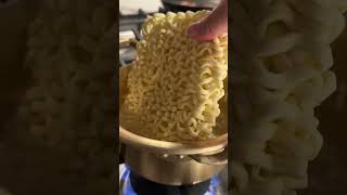 ramen hacks  creamy buldak carbonara [upl. by Eelegna945]