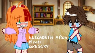 ✨ Elizabeth Afton Meets Gregory ✨ Elizabeth Harper  part 1  Fnaf security breach [upl. by Whetstone]