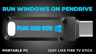 How to make a portable pc  Run your windows from pen drive [upl. by Moth]