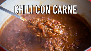 El mejor chili con carne texmex 100 auténtico [upl. by Naman]