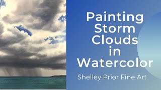 Storm Clouds in Watercolor [upl. by Anirbak]