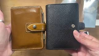 Filofax mini Finsbury unboxing and setting [upl. by Larson644]