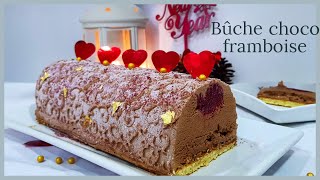 ♡• BÛCHE CHOCO INSERT FRAMBOISE •♡ [upl. by New465]