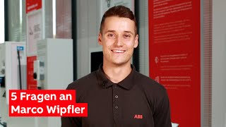 ABB wirsindelektrifizierung  5 Fragen an Marco Wipfler [upl. by Nylzaj738]