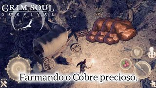 Tesntando os 54 de habilidade no farm de Cobre ficou melhor agora grimsoul [upl. by Leasi]