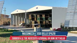 Capannoni mobili industriali versatilità e sicurezza con Coprikompatt [upl. by Siulesoj]