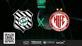 FIGUEIRENSE X HERCÍLIO LUZ  CATARINENSE 2024  6ª RODADA  QUINTAFEIRA 0802  JP NEWS [upl. by Barrow]