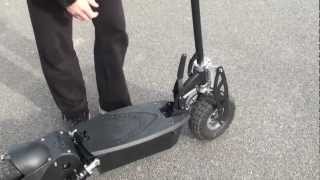 1000 Watt 36 Volt All Terrain Electric Scooter Review [upl. by Eyllib]