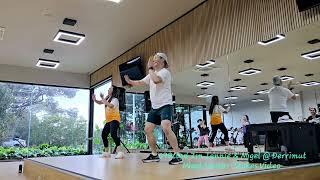 Midel Zumba  1081 20241007 185310 1 Den Marcks first zumba class in Melbourne  Derrimut Gym [upl. by Madancy]