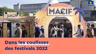 La Macif aux festivals  MACIF [upl. by Erdnuaed]