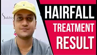 Hair Fall Treatment  best hair loss treatment  Sakhiya Skin Clinic Review [upl. by Carolus]