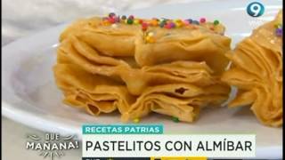 Recetas patrias Pastelitos con almíbar [upl. by Shay866]