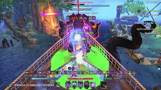 Eso 138k Build Sorcerer stamina stamsorc Dps PvE parse console U41 [upl. by Elehcar]