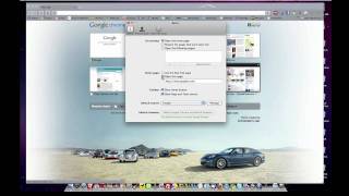 Google Chrome  Mac  Home Page and Tools Menu [upl. by Ttocs]