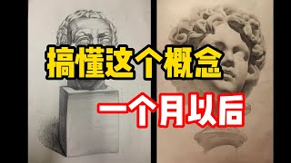 你的素描会好到六亲不认 零基础素描入门教程 [upl. by Bowe]