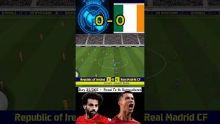 Real Madrid CF ⚽3  0⚽ Ireland 🔥 shorts football efootball pes fifamobile fifa afcqualifiers [upl. by Cown]