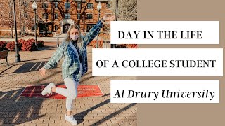 Day In The Life Of A College Student At Drury University [upl. by Jaime]