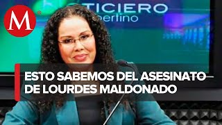 Fiscalía de BC solicita audiencia privada por asesinato de periodista Lourdes Maldonado [upl. by Anuaf]