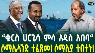 ‹‹ቁርስ ሀርጌሳ ምሳ አዲስ አበባ››ሶማሌላንድ ሶማሊያ ተበተኑ November 11 2024 [upl. by Fates]