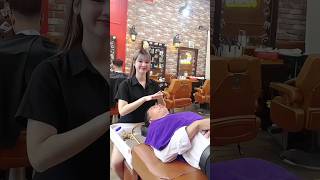 China Saloon ASMR Massage And relaxing Facial Massage ✨ytshort facemassage skincare newyoutuber [upl. by Sisak]