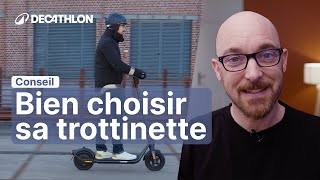 CONSEIL  5 choses à savoir avant d’Acheter une Trottinette électrique 🛴  Decathlon [upl. by Waring]