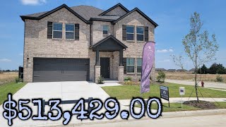 The Columbus by MI Homes in Prairie Ridge in Goodland TX [upl. by Salina515]