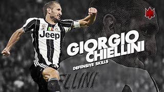 Giorgio Chiellini  Defensive Skills  2017 HD [upl. by Atelokin]