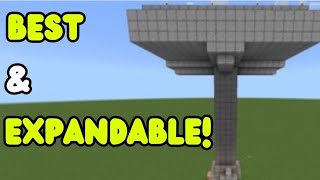 BEST amp EASIEST EXPANDABLE MOB FARM  Minecraft Bedrock 121 [upl. by Ellicec978]