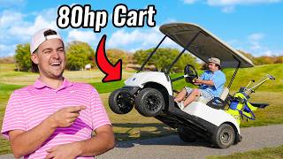 Motor Swapped Golf Cart Reckless Golfing 5 [upl. by Arni796]