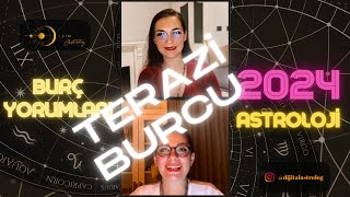 2024 YILINDA TERAZİ BURÇLARINI NELER BEKLİYOR  YÜKSELEN TERAZİ BURCU ASTROLOJİ YORUMU [upl. by Paola]