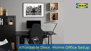 Affordable IKEAs UTESPELARE Desk Buy amp Assemble Guide  Home Office Setup [upl. by Azral]