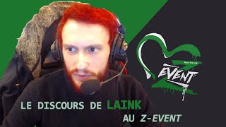 Laink discours du ZEvent 2018 [upl. by Namso]